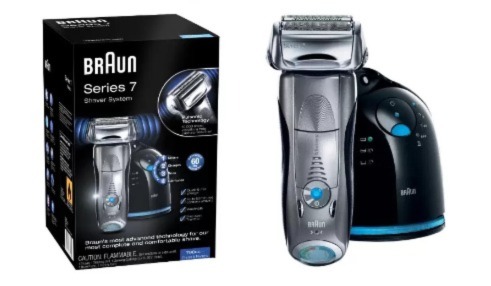 braun series 7 790cc-4 electric foil shaver with clean & charge station
