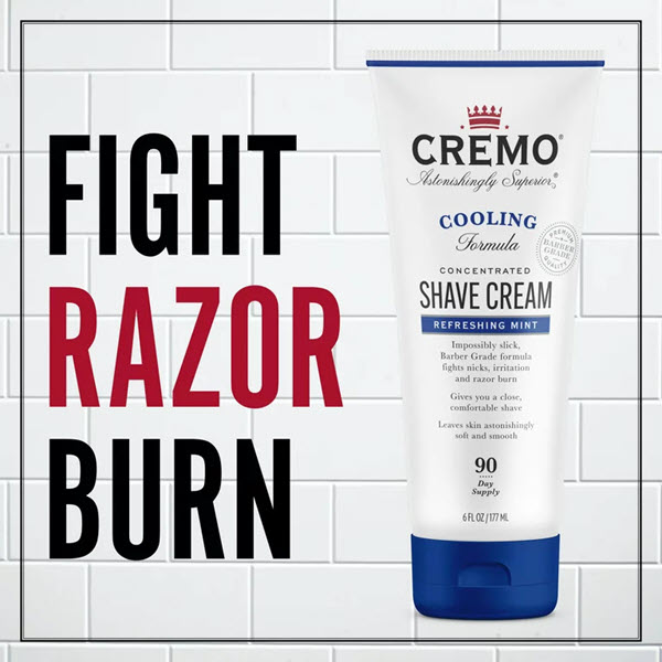 cremo cooling shave cream